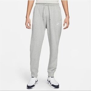 Grey Nike joggers